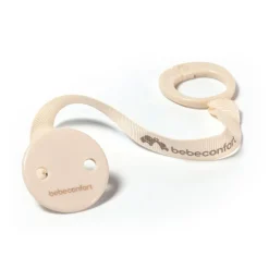 Lot de 2 attaches sucette à clip green/beige