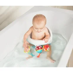 Lot de 3 balles de bain georges, césar et alice