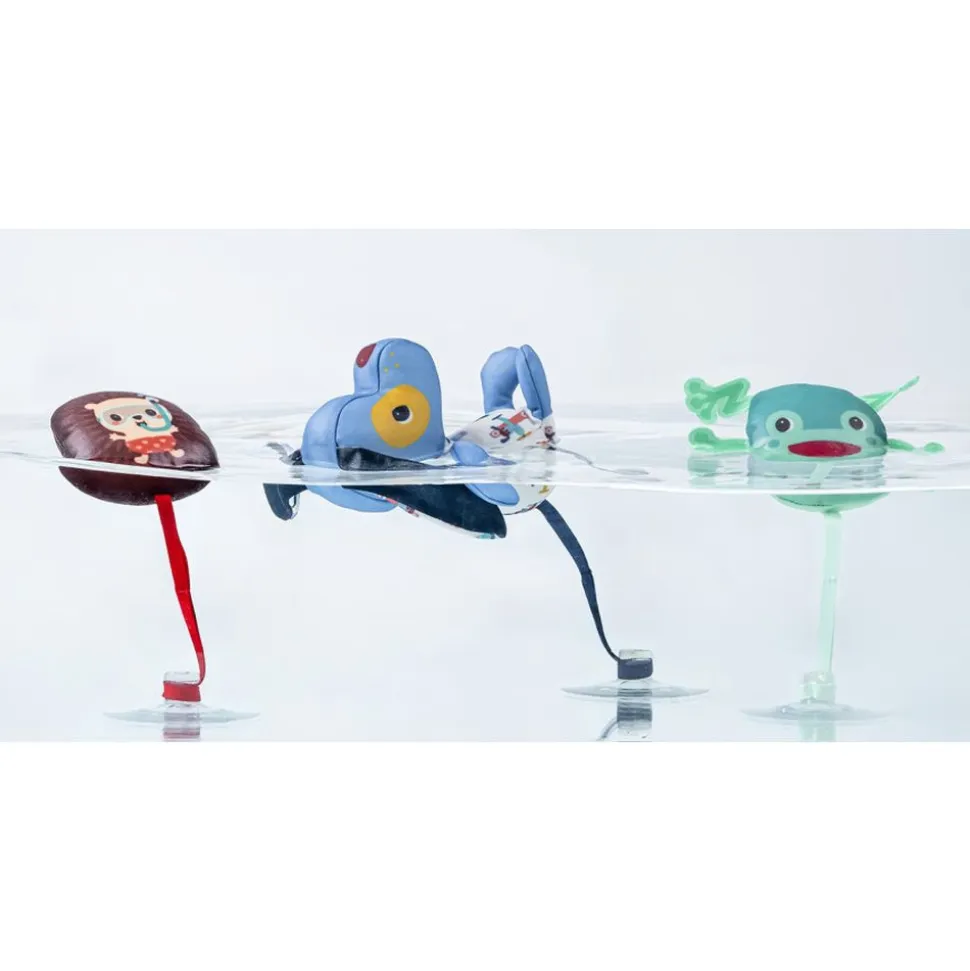 Lot de 3 balles de bain jules et ses amis
