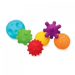 Lot de 6 balles sensorielles
