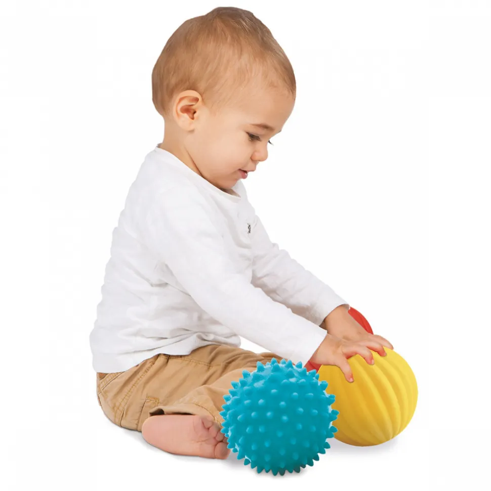 Lot de 3 balles sensorielles