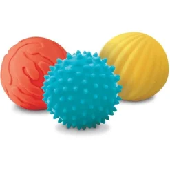 Lot de 3 balles sensorielles
