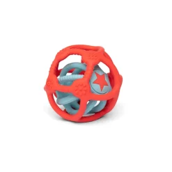 Lot de 2 balles sensorielles orange et bleu