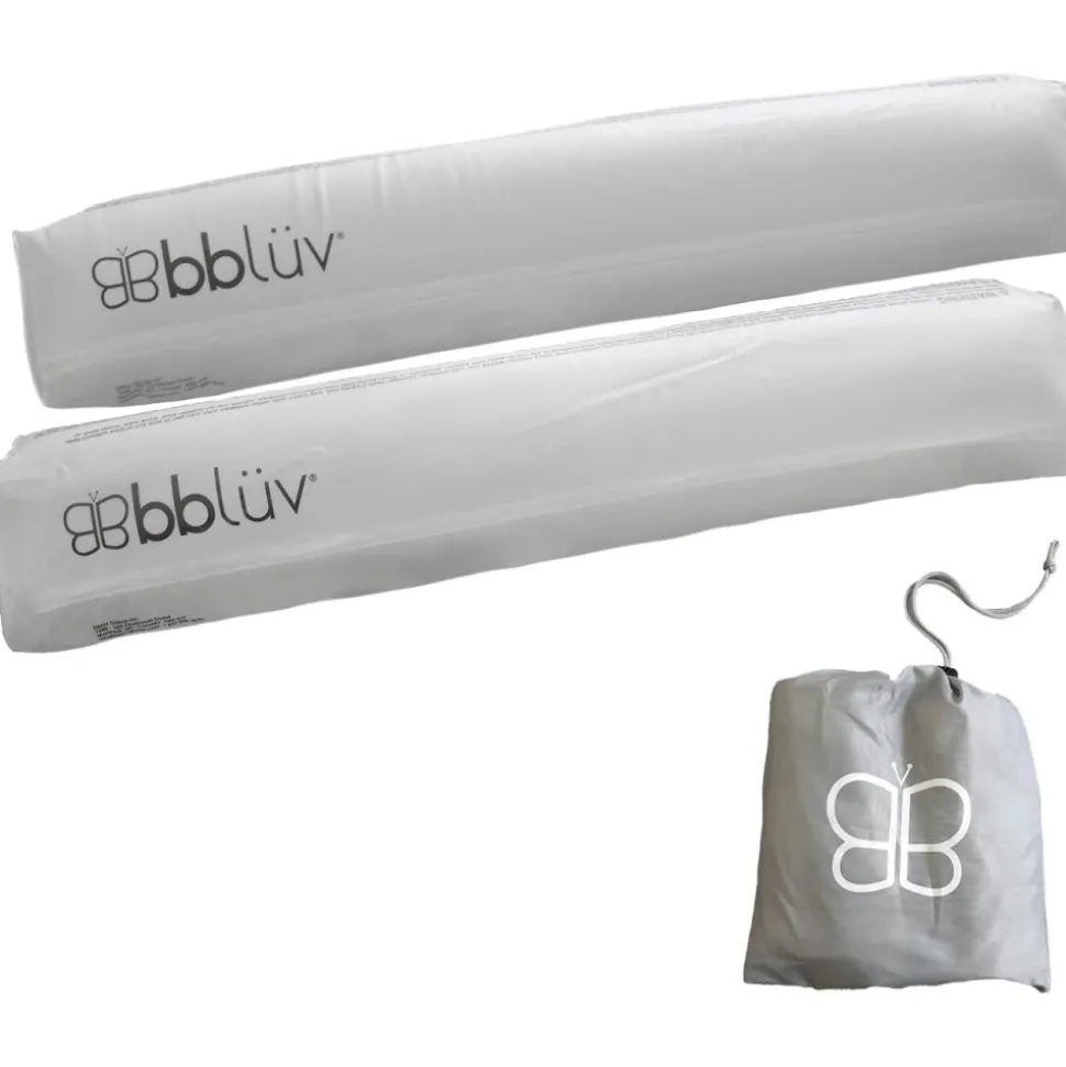 Lot de 2 barrières de lit gonflables bumps