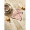Lot de 2 bavoirs bandana éponge wild rose