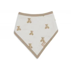 Lot de 2 bavoirs bandana teddy bear