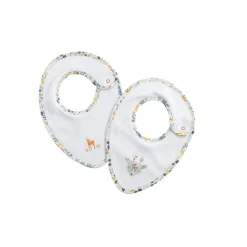 Lot de 2 bavoirs bébé promenons nous