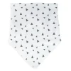 Lot de 3 bavoirs en coton elephant gris