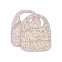Lot de 2 bavoirs imperméables flower fairies