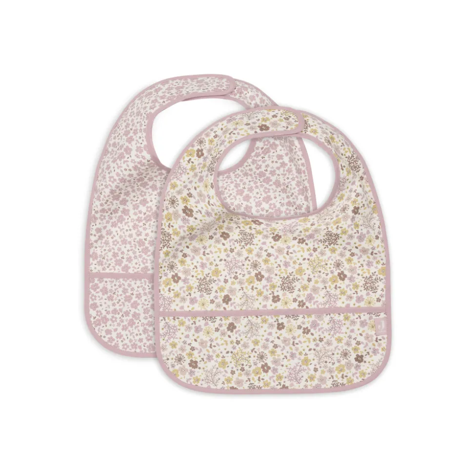 Lot de 2 bavoirs imperméables flower fairies