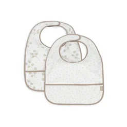 Lot de 2 bavoirs imperméables leafy dreams