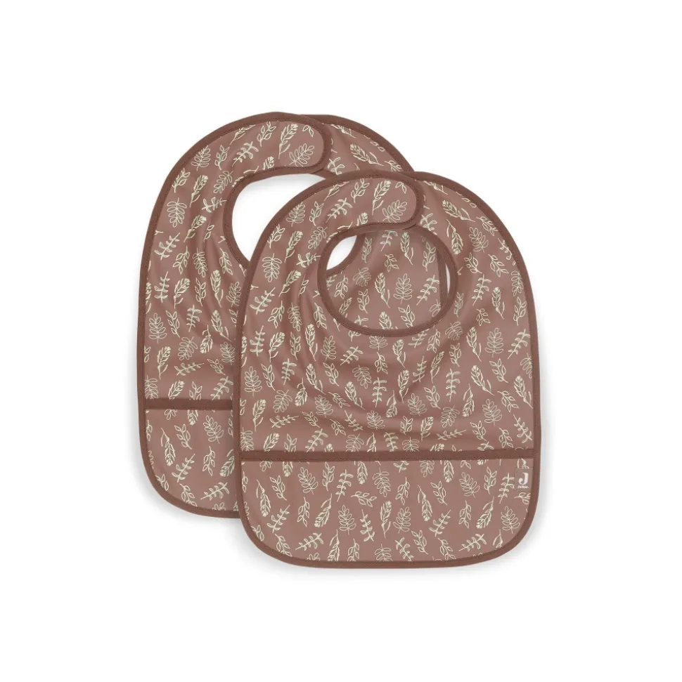 Lot de 2 bavoirs imperméables meadow chestnut