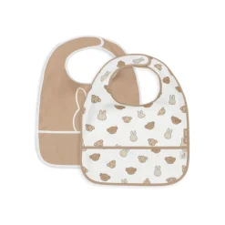 Lot de 2 bavoirs imperméables miffy and friends