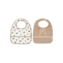 Lot de 2 bavoirs imperméables miffy and friends
