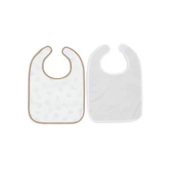 Lot de 2 bavoirs imperméables miffy and friends