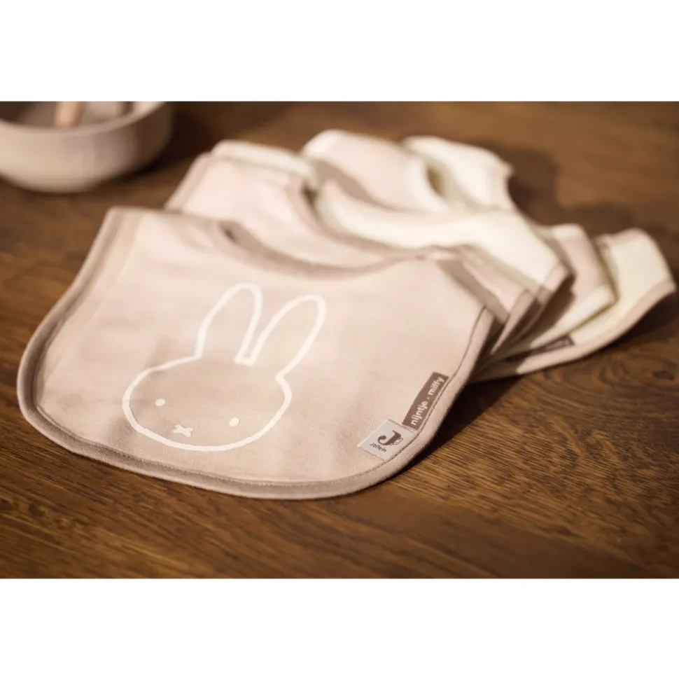 Lot de 5 bavoirs imperméables miffy and friends
