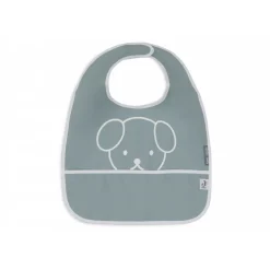 Lot de 2 bavoirs imperméables miffy peekaboo sea green