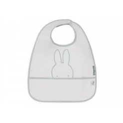 Lot de 2 bavoirs imperméables miffy peekaboo sea green