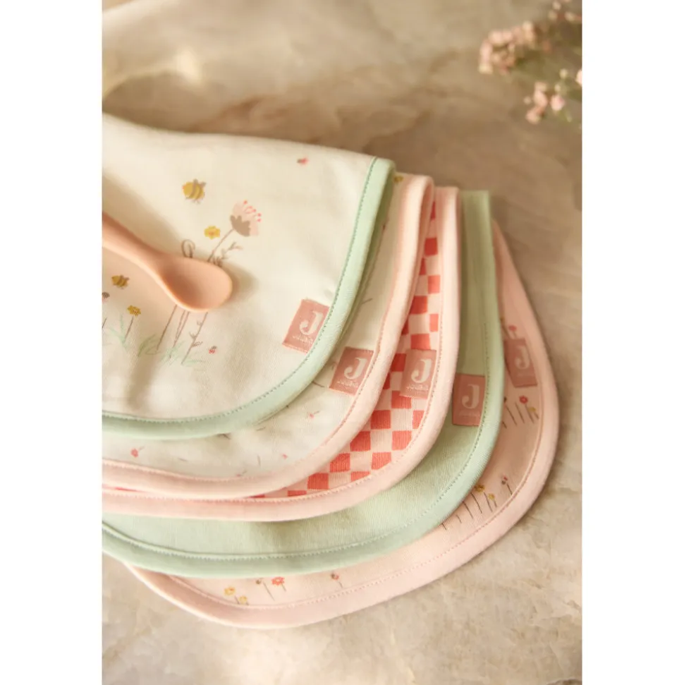 Lot de 5 bavoirs imperméables pretty picnic