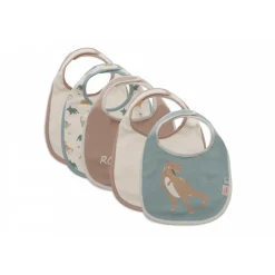 Lot de 5 bavoirs imperméables roarsome