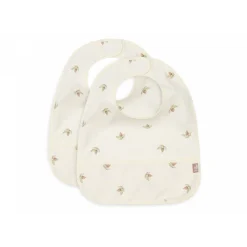 Lot de 2 bavoirs imperméables rosehip