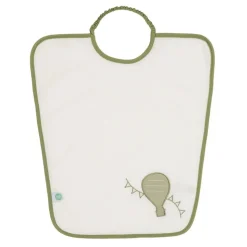 Lot de 2 bavoirs maternelle montgolfière + nuage