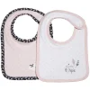 Lot de 2 bavoirs miss fleur de lune