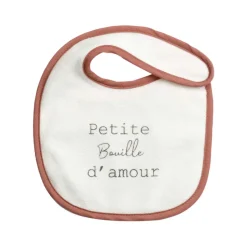 Lot de 6 bavoirs mots tendres