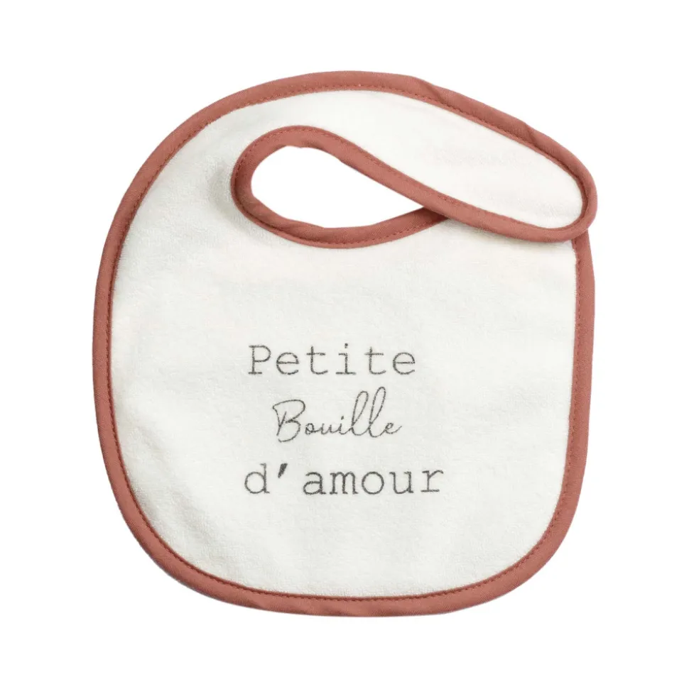 Lot de 6 bavoirs mots tendres
