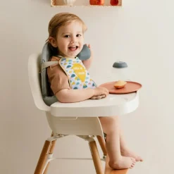 Lot de 5 bavoirs naissance love family