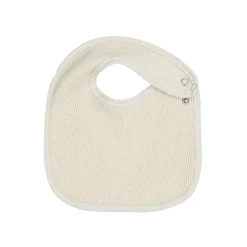 Lot de 6 bavoirs naissance nid d'abeille unis beige & choco