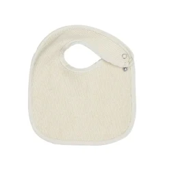 Lot de 6 bavoirs naissance nid d'abeille unis beige & choco