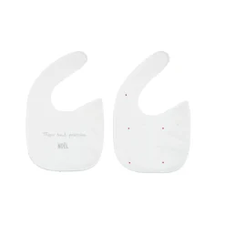 Lot de 2 bavoirs naissance noël