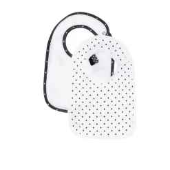 Lot de 2 bavoirs panda chao chao