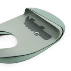 Lot de 2 bavoirs récupérateurs croco vert