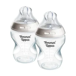 Lot de 2 biberons anti-colique natural start 260 ml