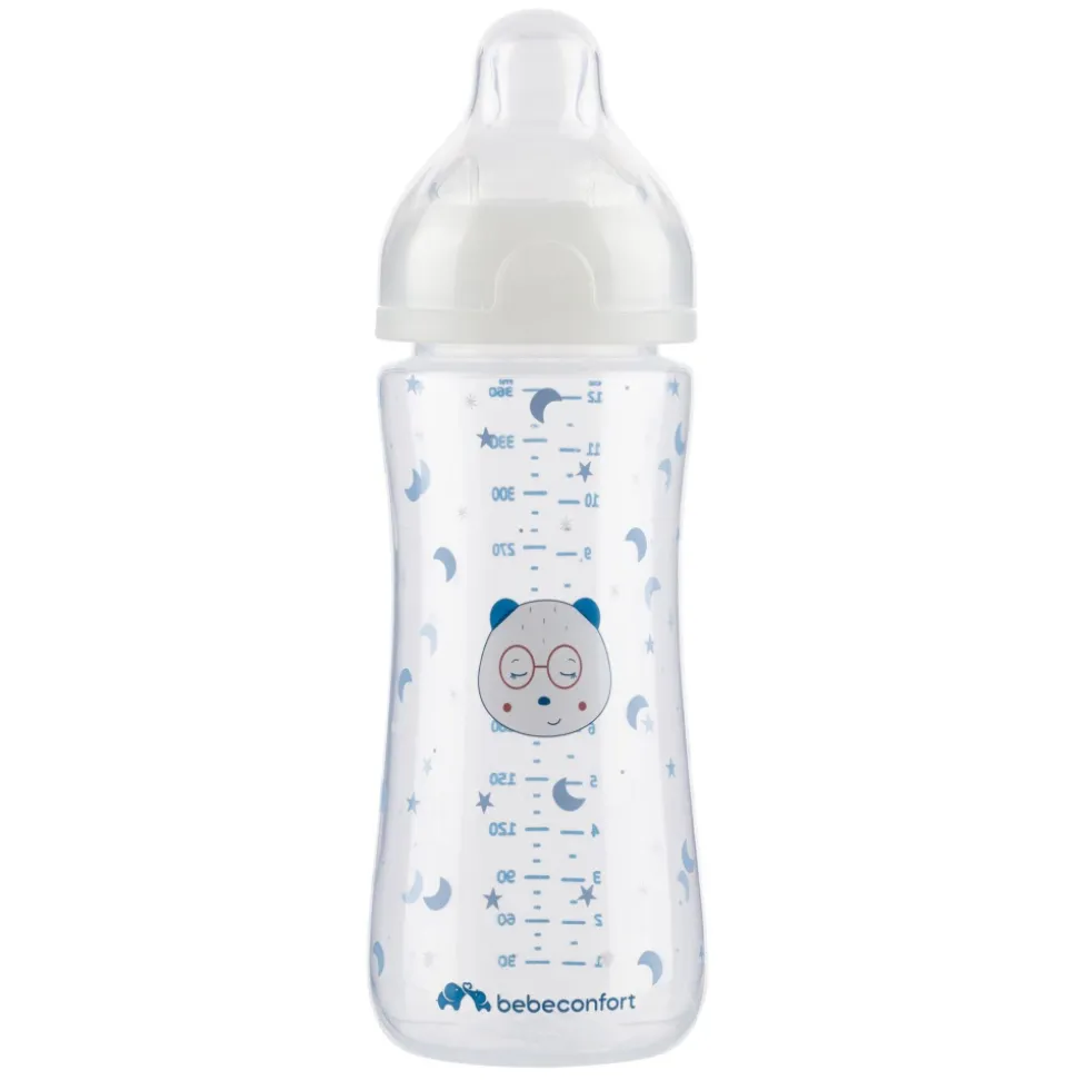 Lot de 2 biberons anti colique phosphorescent bébé 6 mois
