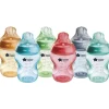 Lot de 6 biberons closer to nature 260ml multicolore