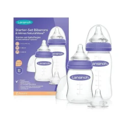 Lot de 2 biberons et tétines naturalwave