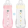 Lot de 2 biberons 330ml easy active coloré berry et pearl