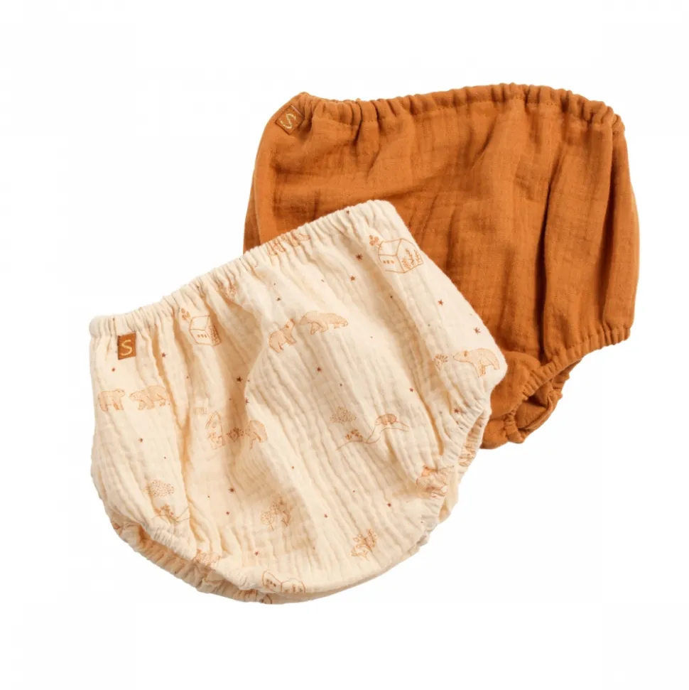 Lot de 2 bloomers 3/6 mois orsino