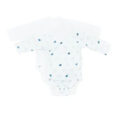 Lot de 2 bodies blanc et bleu 1 mois blue baleine
