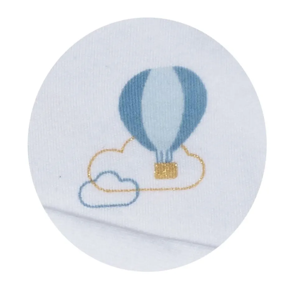 Lot de 2 bodies blanc et bleu naissance lazare