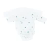 Lot de 2 bodies blanc et bleu naissance blue baleine
