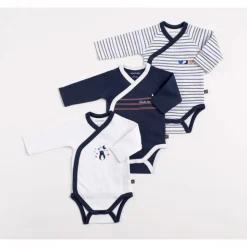 Lot de 3 bodies 6 mois baby sailor