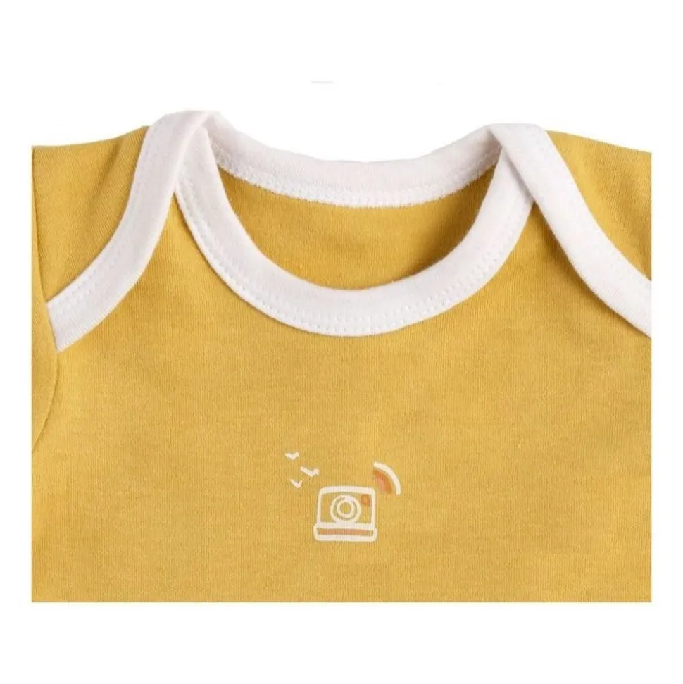 Lot de 3 bodies 6 mois manches courtes sunlight