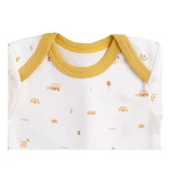 Lot de 3 bodies 6 mois manches courtes sunlight