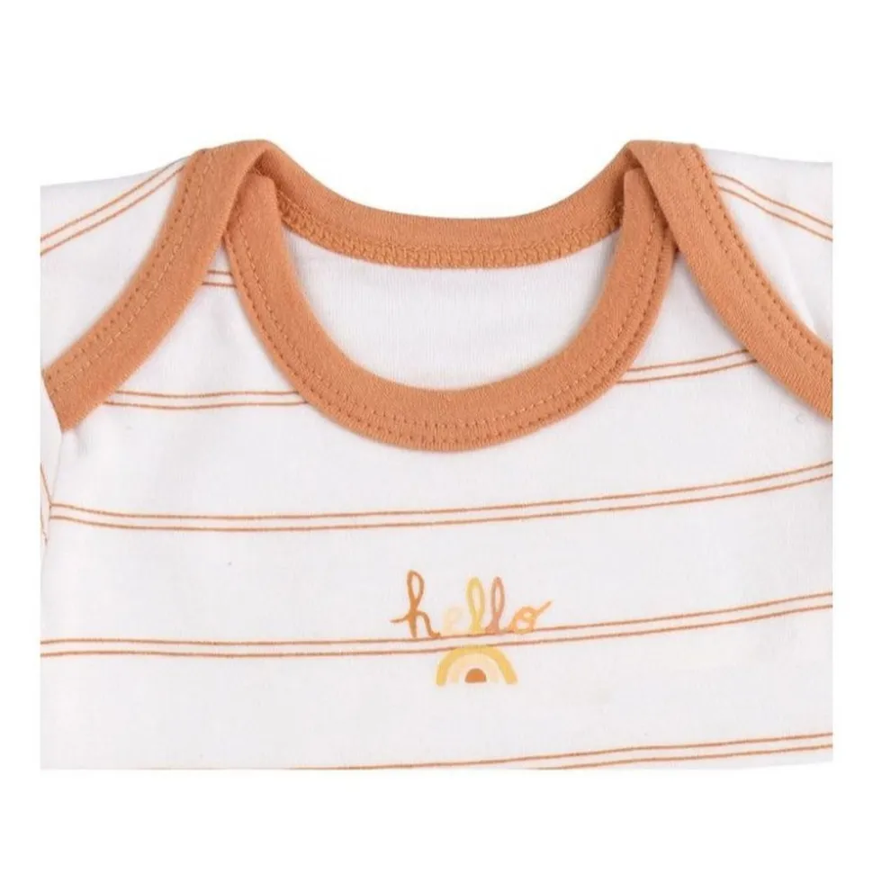 Lot de 3 bodies 6 mois manches courtes sunlight