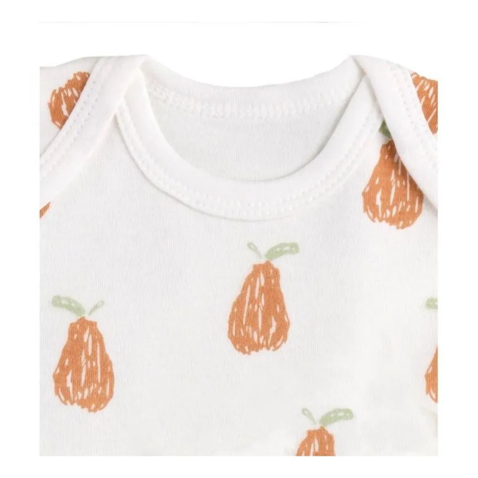 Lot de 3 bodies 6 mois manches courtes botanica