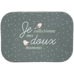 Lot de 3 boîtes de rangement forêt